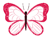 Fly Butterfly Sticker