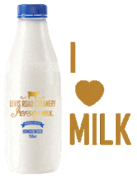 Milk Jersey Sticker by Lewis Road Creamery