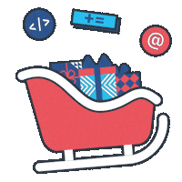 Christmas Snow Sticker by Codemotion