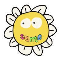 Flower Daisy Sticker