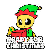 Merry Christmas Sticker by Christophers Genie