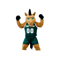 Broncos Blaze Sticker by SUNY Delhi