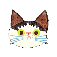 Cat Ribbon Sticker