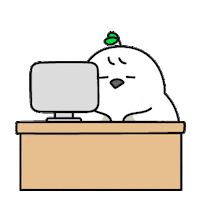 또또 Working Sticker by ddobong-e