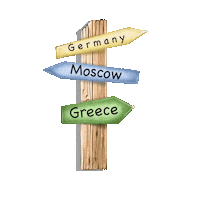 Germany Map Sticker