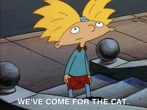 hey arnold nick splat GIF
