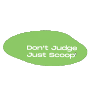 Dont Judge Just Scoop Sticker by TUG Gelato