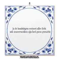 Nl Licht Sticker by Tegelspreuken.nl