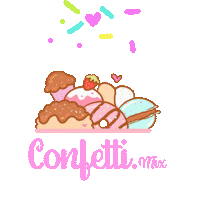 confettimix sprinkle sprinklescupcakes confettimix confettilove Sticker