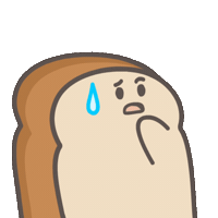 Bread What Sticker by Tasty Toastys