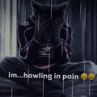 Columbus Blue Jackets Wolf GIF