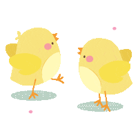Easter Pollitos Sticker by cachivachekidsbyale