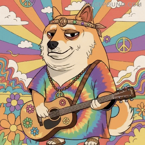 Playing Good Vibes GIF by Doge Pound
