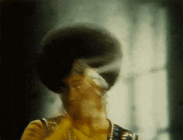 70S Afro GIF