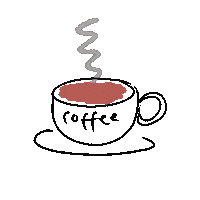 Coffeetime Sticker by Mamamal3