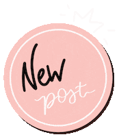 Post Circle Sticker