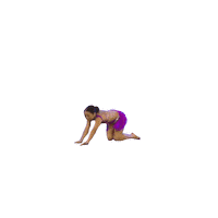 Brian Burke Dancing Sticker by Von Burke Studios