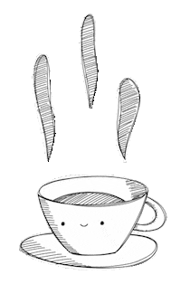 Coffee Tea Sticker