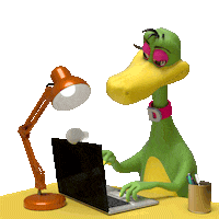 Trabajando Islas Canarias Sticker by HiperDino