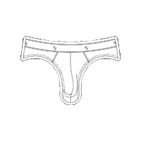 Underwear Sticker by Ven Label