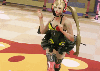 GuiDaFunkyMan giphyupload weeb tekken 7 lucky chloe GIF
