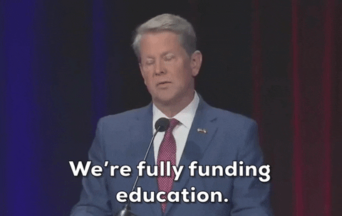 Brian Kemp Education GIF by GIPHY News