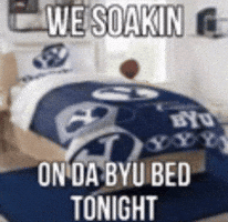 Soak Byu Football GIF