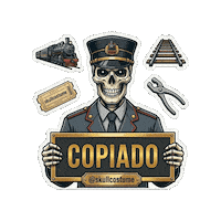Skull Ok Sticker