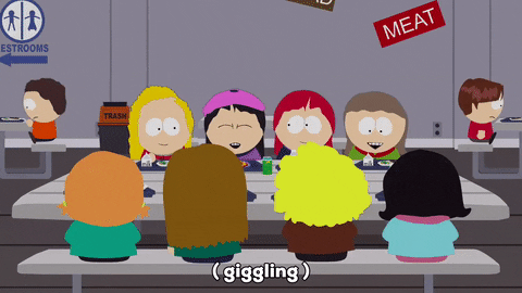 wendy testaburger laughing GIF by South Park 