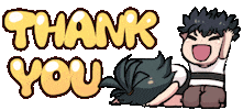 Lemon Thank You Sticker by Jin
