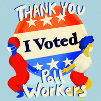 Election 2020 Thank You GIF by INTO ACTION
