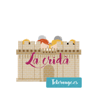 Fiesta Valencia Sticker by Tete Rouge