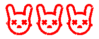 cyberbrokers bunny cb tpl cyberbrokers Sticker