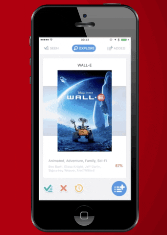 tinder for movies GIF by Product Hunt