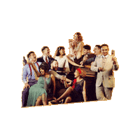 Celebrating The Great Gatsby Sticker by Immersive Everywhere