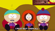 excited eric cartman GIF by South Park 