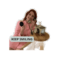 Makeupgroothandel smile smiling keep smiling bellapierre Sticker