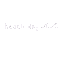 Beach Day Sticker
