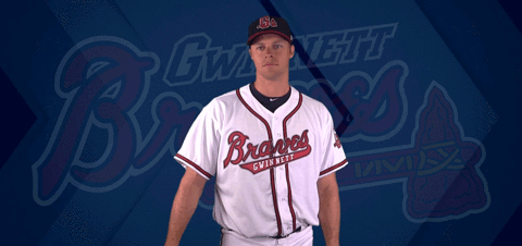 baseball pitcher GIF by Gwinnett Braves