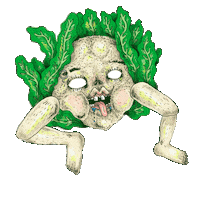 Coliflor Sticker by La Sebas