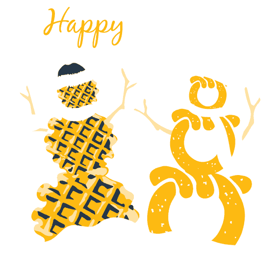 Christmas Happy Holidays Sticker by Eastern Standard Provisions
