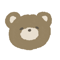 Bear くま Sticker