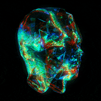 1mposter art animation loop 3d GIF