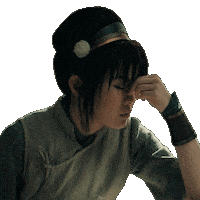 Frustrated Avatar The Last Airbender Sticker by NETFLIX