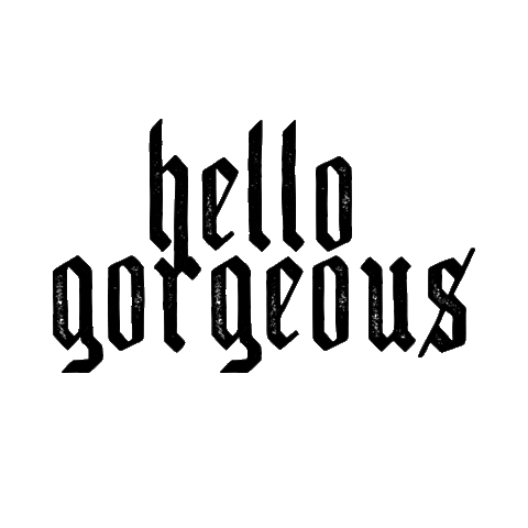 Witchinstore hello gorgeous hello gorgeous witchin Sticker