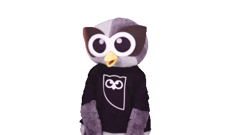 mascot whatever Sticker by Hootsuite