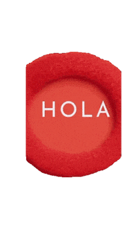 Spanish Hello Sticker by Sweet Charee Gallery