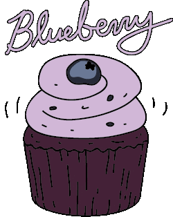 Cupcake Sticker by TasmeemGroup