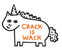 Happy Keith Haring Sticker