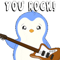 Queen You Rock Sticker by Pudgy Penguins